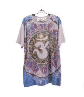 "Mirror" Om T-Shirt Größe L