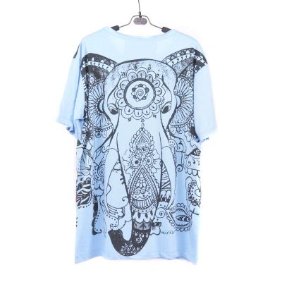 "Mirror" Hippie Ganesha Elephant T-Shirt Size L