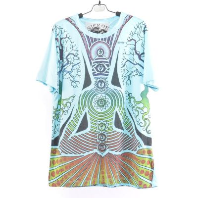 "Mirror" Om T-shirt Size M