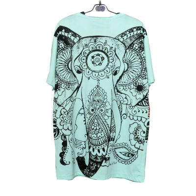 "Mirror" Ganesha Elephant T-shirt size M