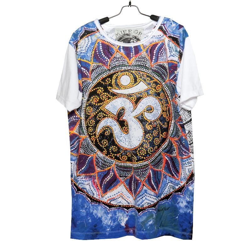ॐ "Mirror" T-Shirt Om Taille M