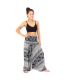 Harem pants jumpsuit, onesie, playsuit, romper elephants black