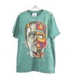 "No Time" T-Shirt Frankenstein Size M Stonewashed