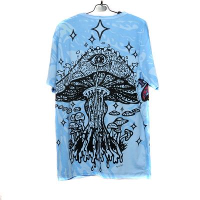 "Mirror" Psychedelic Mushrooms T-Shirt Size M