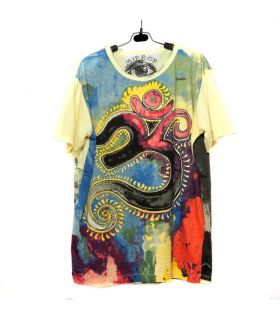 "Mirror" Om T-Shirt Size M