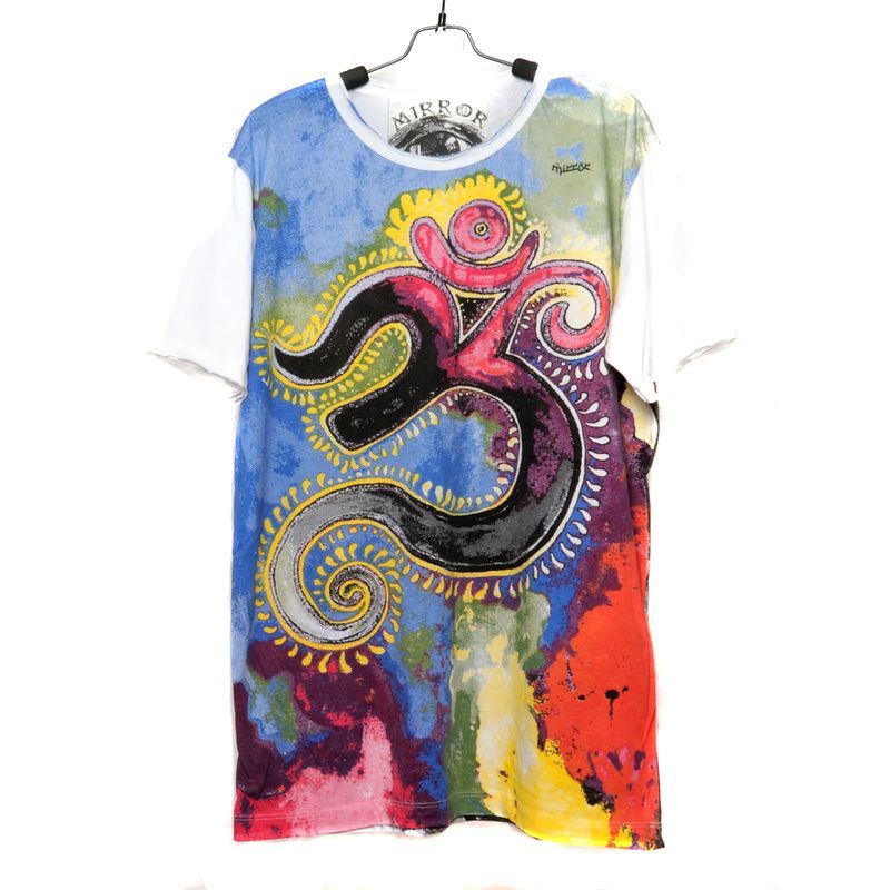 "Mirror" Om T-Shirt Größe M
