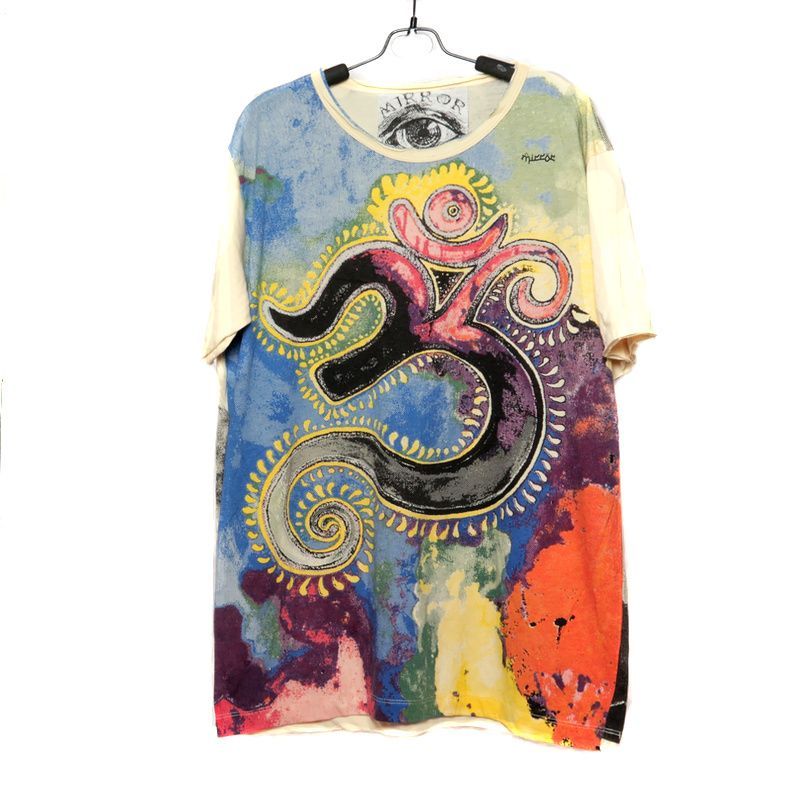 "Mirror" Om T-Shirt Größe M