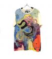 "Mirror" Om T-Shirt Größe M