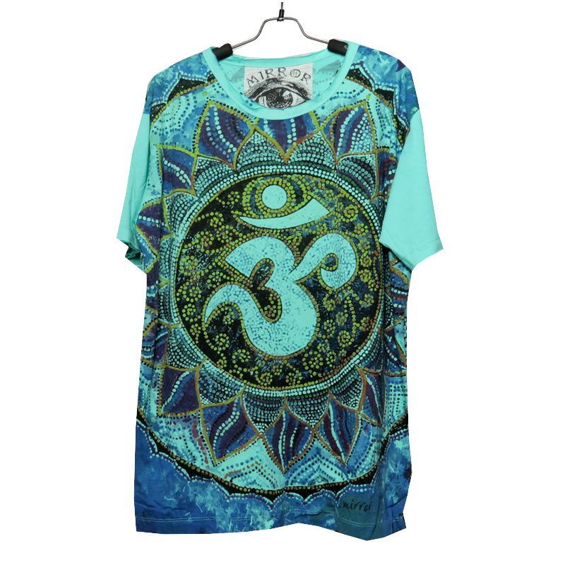 ॐ Camiseta "Mirror" Om Talla M