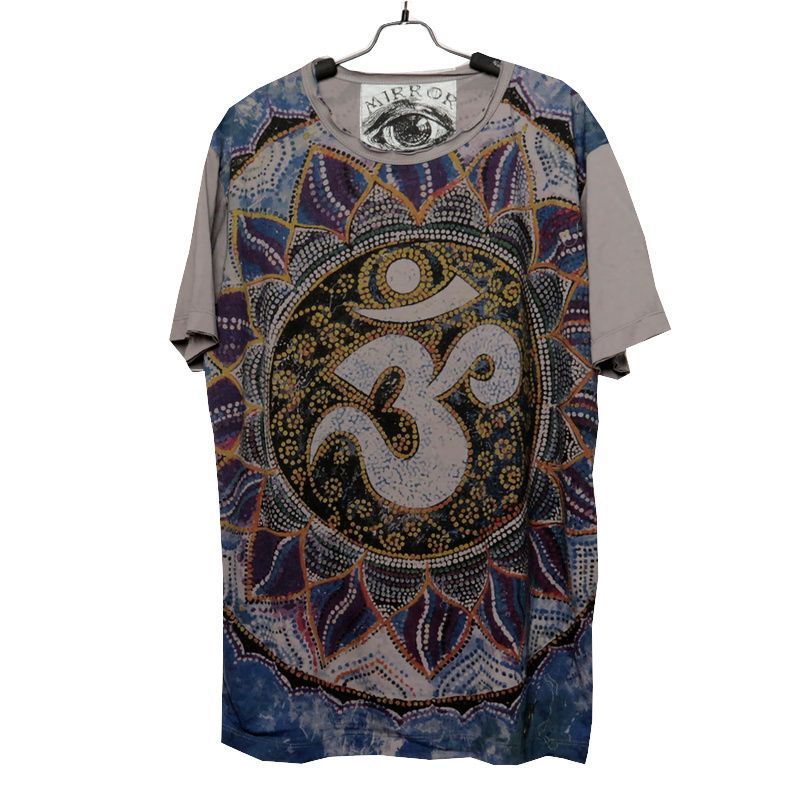 ॐ Camiseta "Mirror" Om Talla M