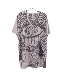 "Mirror" Hippie Ganesha Elephant T-Shirt Size L