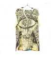 "Mirror" Hippie Ganesha Elephant T-Shirt Size L