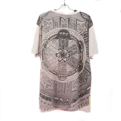 "Mirror" Hand of Fatima T-Shirt Size L