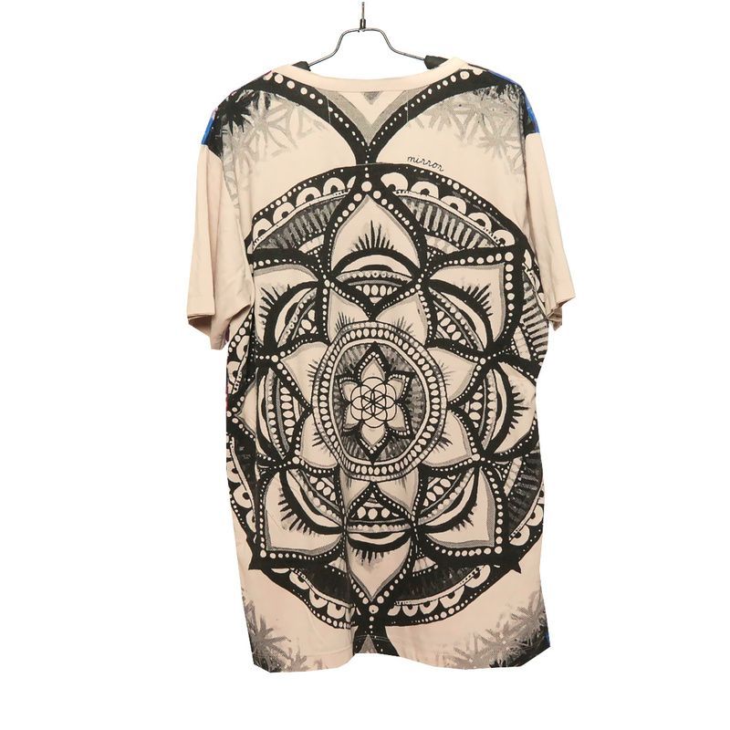 T-Shirt "Miroir" Mandala taille M