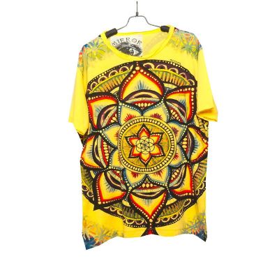 "Mirror" Mandala T-Shirt size M