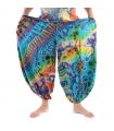 Haremshose Ballonhose Rayon - batik