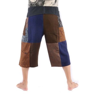 Thai Fischerman Patchwork Shorts