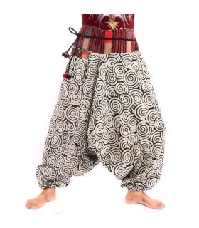 Aladinhose Kreismuster