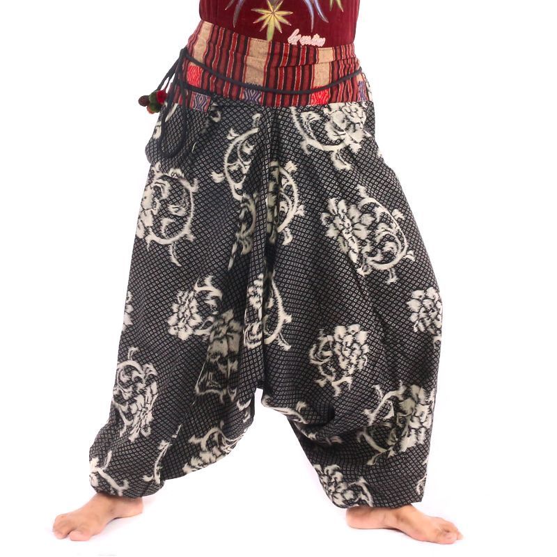 Harem pants floral pattern