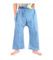 Freizeithose Baumwolle - blau