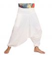 Harem pants cotton white