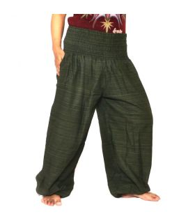 harem pants high cut olive green