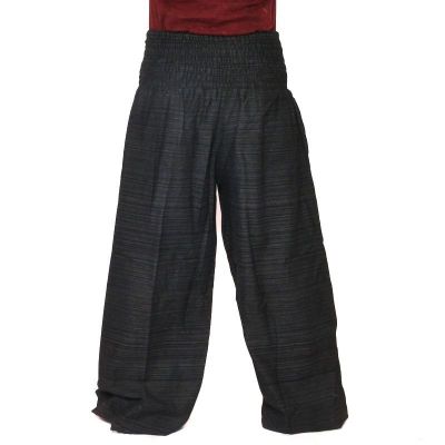 pantalon de harem coupe haute noir