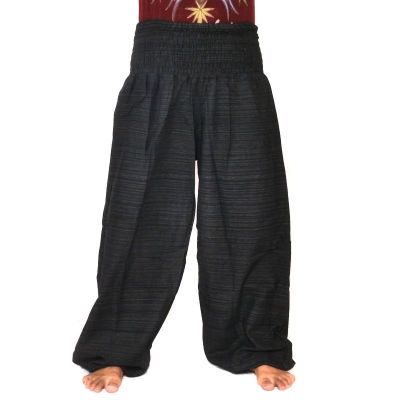 pantalon de harem coupe haute noir
