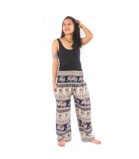 Harem pants elephant, black, red, navy blue, purple