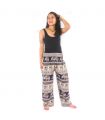Harem pants elephant, black, red, navy blue, purple