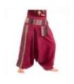 Aladinhose Ethno Stickereien Baumwollmix
