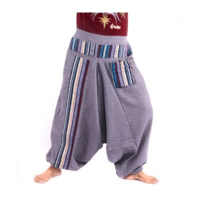 Aladinhose Ethno Stickereien Baumwollmix