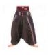 Harem pants ethno embroidery cotton mix