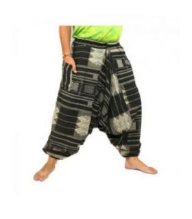 Pantalones de harén de Tailandia del Norte Mezcla de algodón
