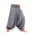 Weite Aladinhose Baumwolle