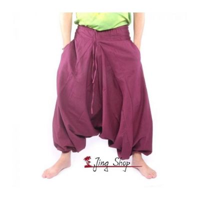 Aladinhose zum Zubinden tiefer Schnitt für Männer