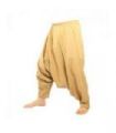Pantalones de harén de algodón