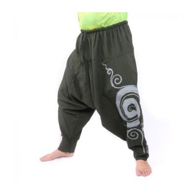 Aladinhose große Spirale handbemalt