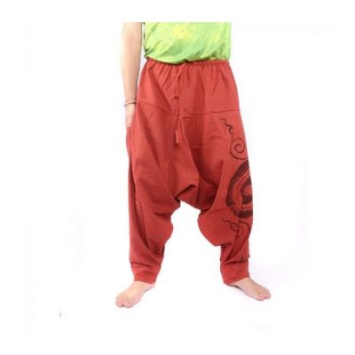 Aladinhose große Spirale handbemalt