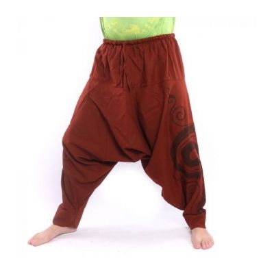 Aladinhose große Spirale handbemalt