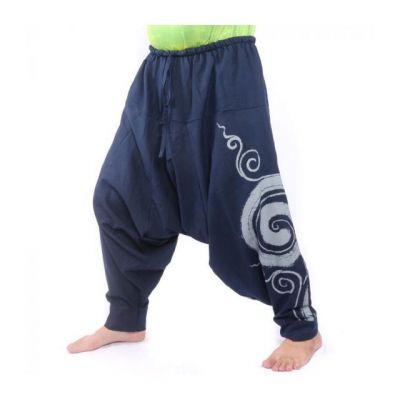 Aladinhose große Spirale handbemalt