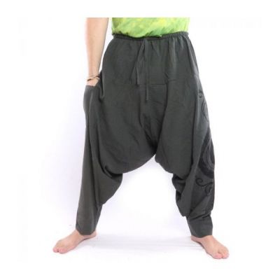 Aladinhose große Spirale handbemalt