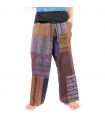 Patchwork Thai fisherman pants from Chiang Mai, heavy cotton Patchwork Thai fisherman pants from Chiang Mai, heavy cotton