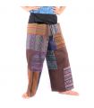 Patchwork Thai fisherman pants from Chiang Mai, heavy cotton Patchwork Thai fisherman pants from Chiang Mai, heavy cotton