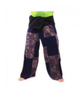 Thai Fischerhose Patchwork Größe XL