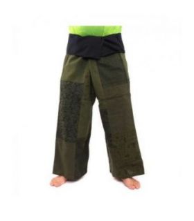 Thai fisherman pants patchwork size L