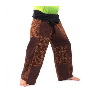 Thai fisherman pants patchwork size L