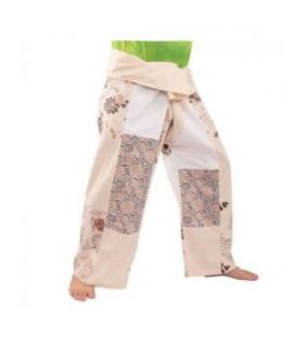 Thai Fischerhose Patchwork Größe L