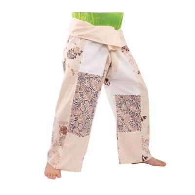 Thai Fischerhose Patchwork Größe L