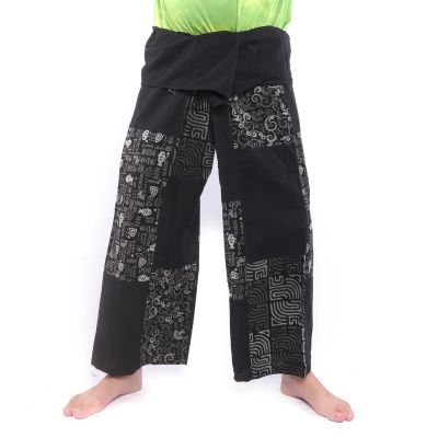 Thai Fischerhose Patchwork Größe L